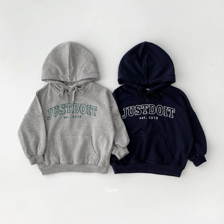 Dsaint - Korean Children Fashion - #fashionkids - Just Do It Hoodie