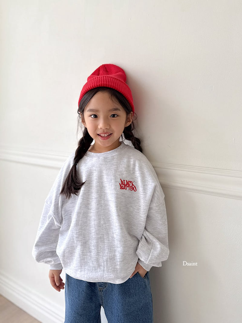 Dsaint - Korean Children Fashion - #fashionkids - Black Button Sweatshirt - 8