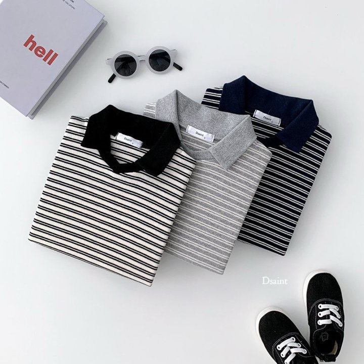 Dsaint - Korean Children Fashion - #fashionkids - Ddui Collar Sweatshirt - 3