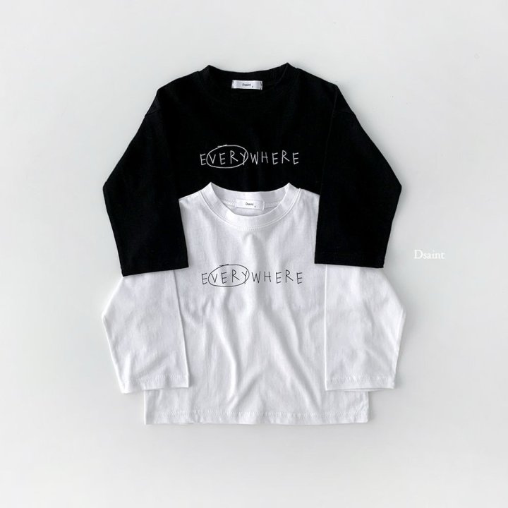 Dsaint - Korean Children Fashion - #fashionkids - Round Everywhere Tee - 2