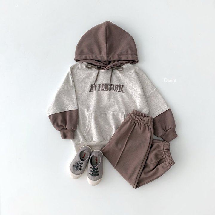 Dsaint - Korean Children Fashion - #fashionkids - Attention Hoodie - 5