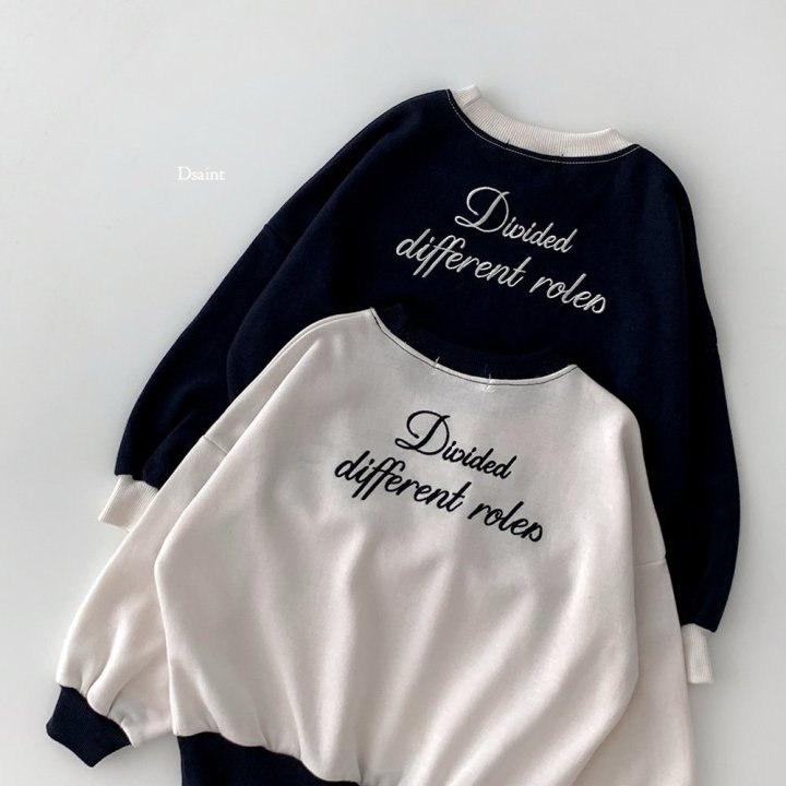Dsaint - Korean Children Fashion - #fashionkids - Divided Sweatshirt - 3
