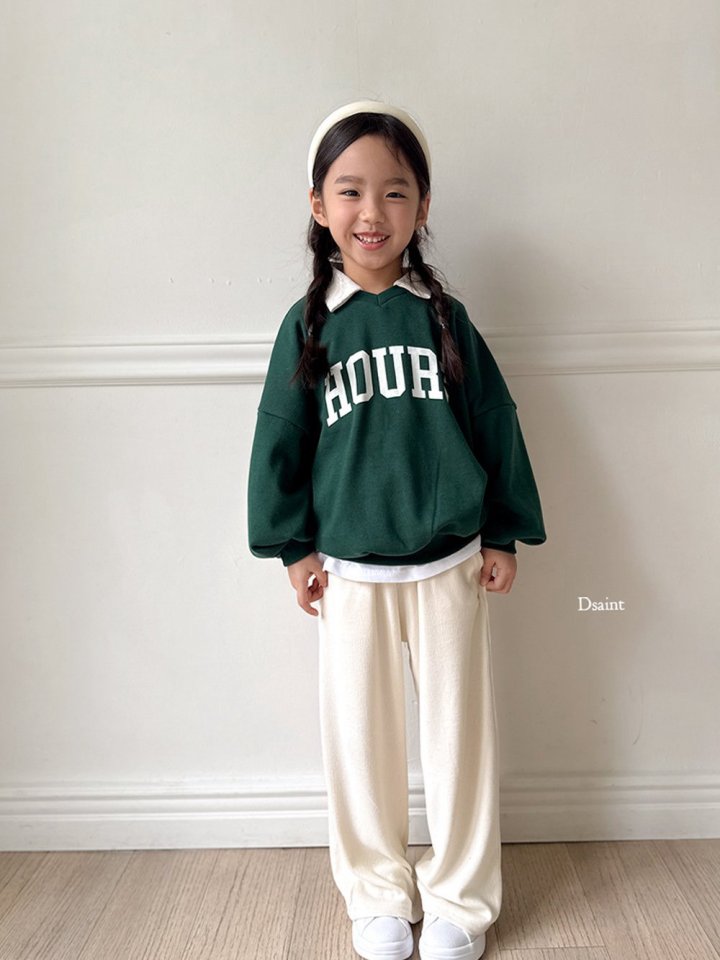 Dsaint - Korean Children Fashion - #fashionkids - Soft Feel Knit Wide Pants - 11