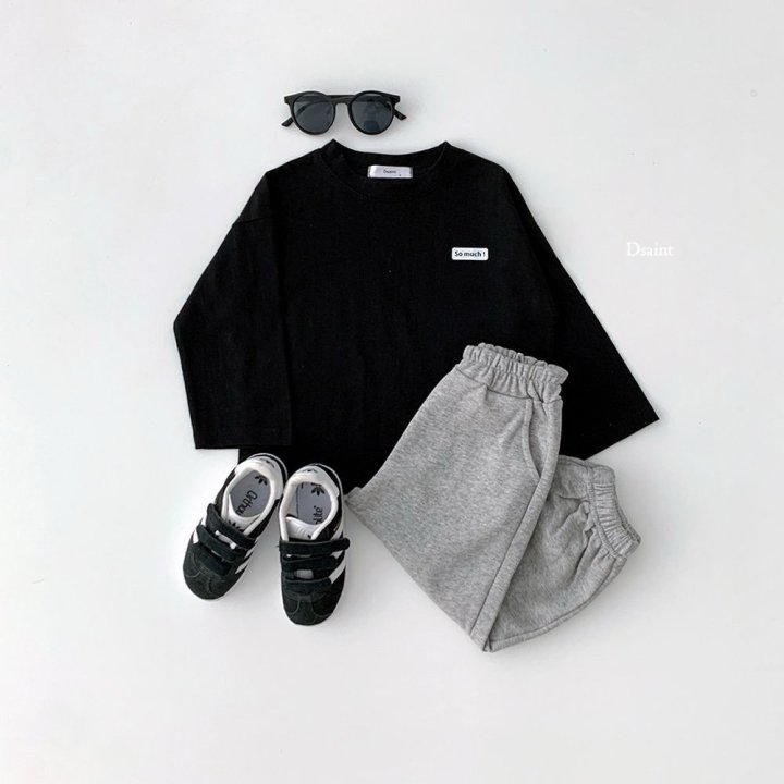 Dsaint - Korean Children Fashion - #fashionkids - Basic Waist Jogger Pants - 8