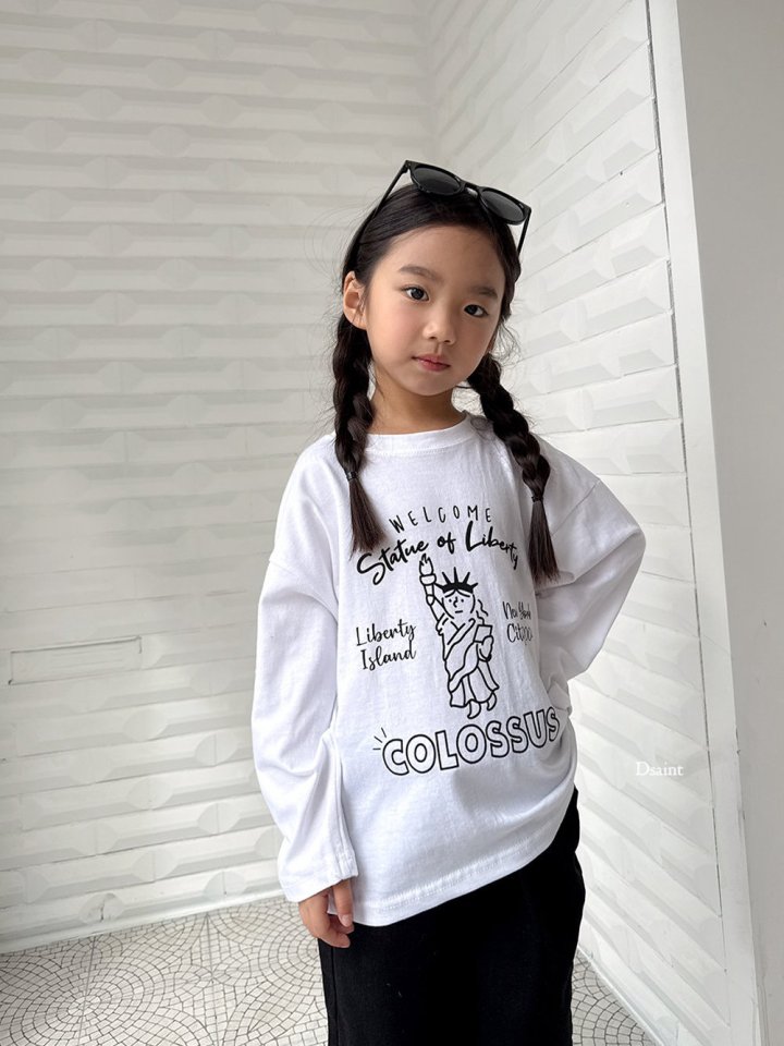 Dsaint - Korean Children Fashion - #fashionkids - Colo Statue Tee - 3