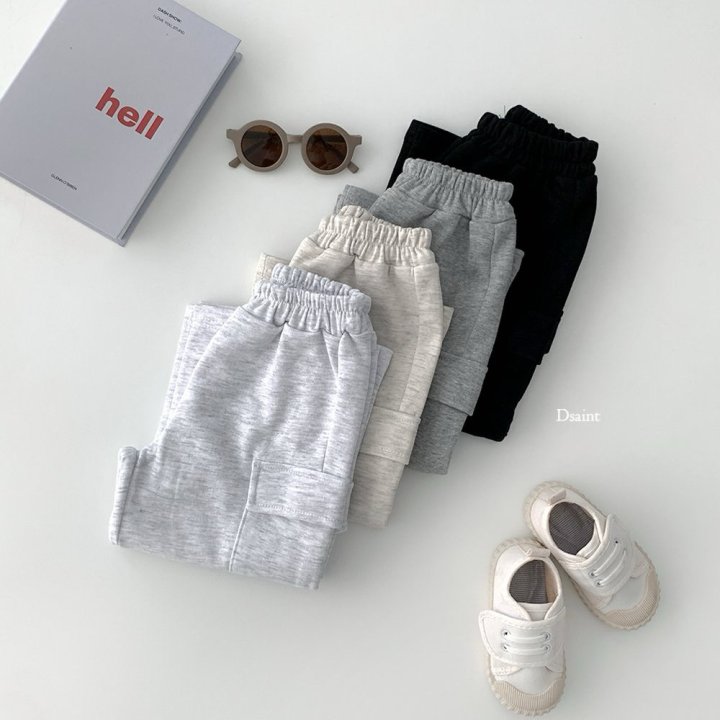 Dsaint - Korean Children Fashion - #kidsshorts - Wide Cargo Pants - 5