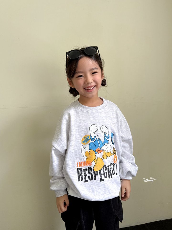 Dsaint - Korean Children Fashion - #kidsshorts - Angry Donald Sweatshirt - 9