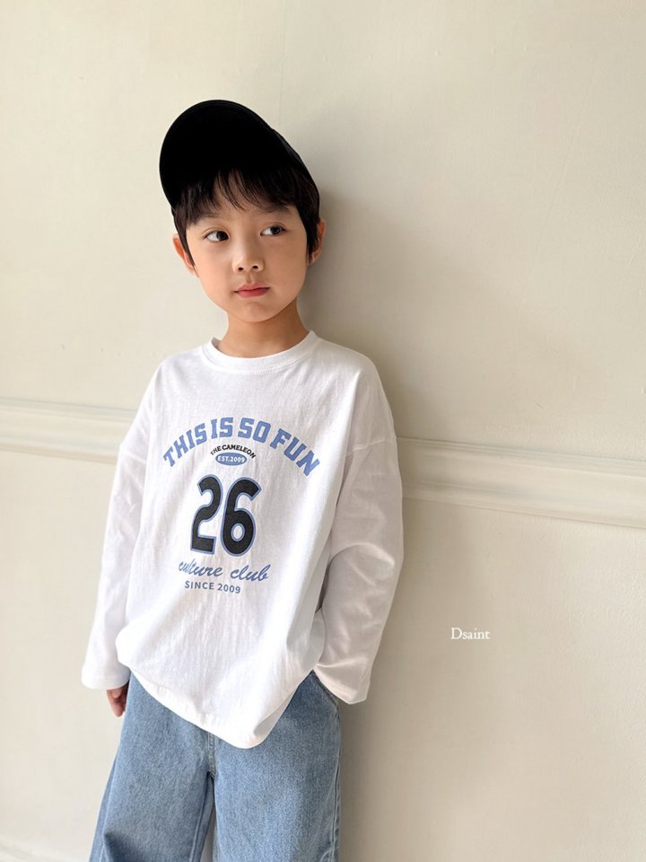 Dsaint - Korean Children Fashion - #kidsshorts - Fun 26 Tee - 8