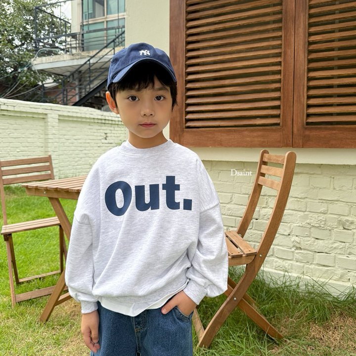Dsaint - Korean Children Fashion - #kidsshorts - OUT Sweatshirt - 10