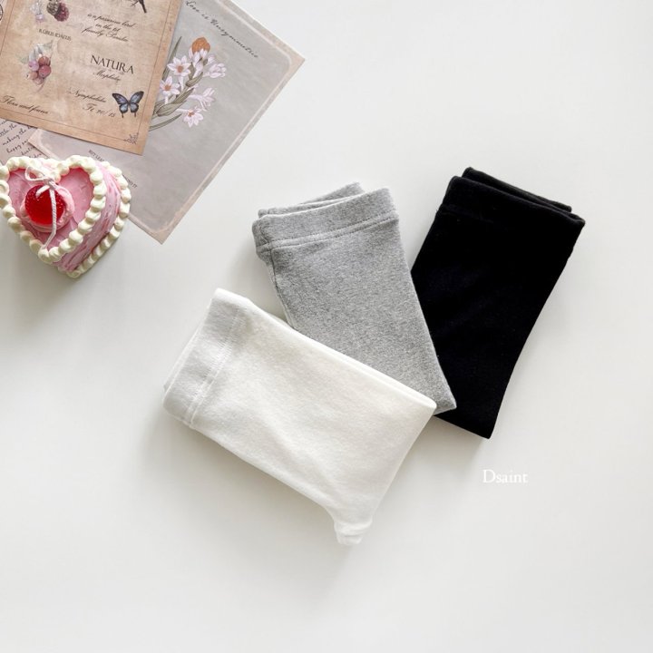 Dsaint - Korean Children Fashion - #kidsshorts - Stretchy Leggings - 3