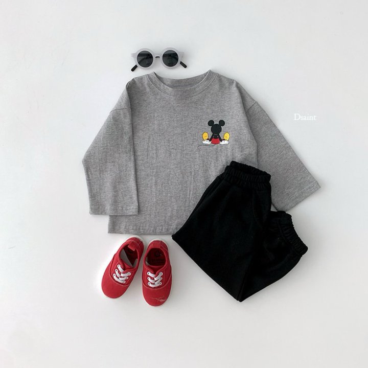Dsaint - Korean Children Fashion - #kidsshorts - Basic Waist Jogger Pants - 9