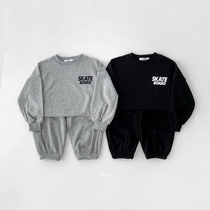 Dsaint - Korean Children Fashion - #kidsshorts - Skateboard Set - 2