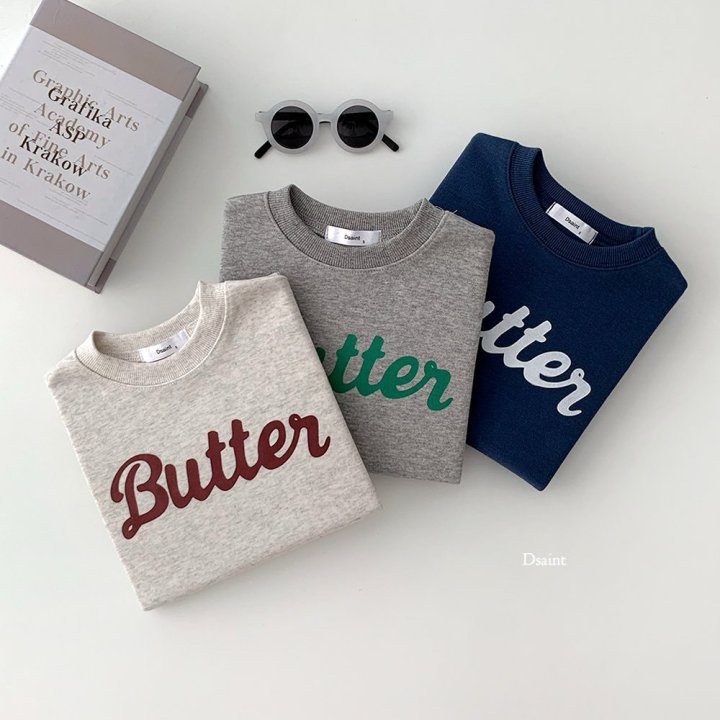 Dsaint - Korean Children Fashion - #kidsshorts - Butter Sweatshirt - 5