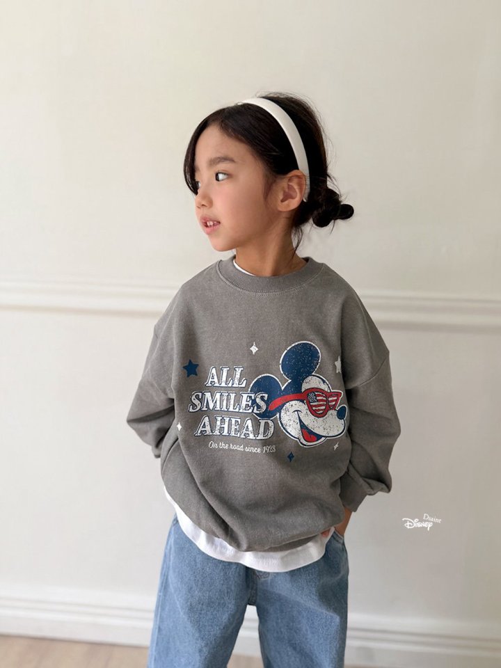 Dsaint - Korean Children Fashion - #kidsstore - All Smile Pig M Sweatshirt - 9
