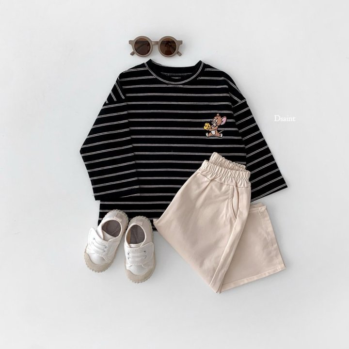 Dsaint - Korean Children Fashion - #kidsstore - Cheese Cotton Pants - 6