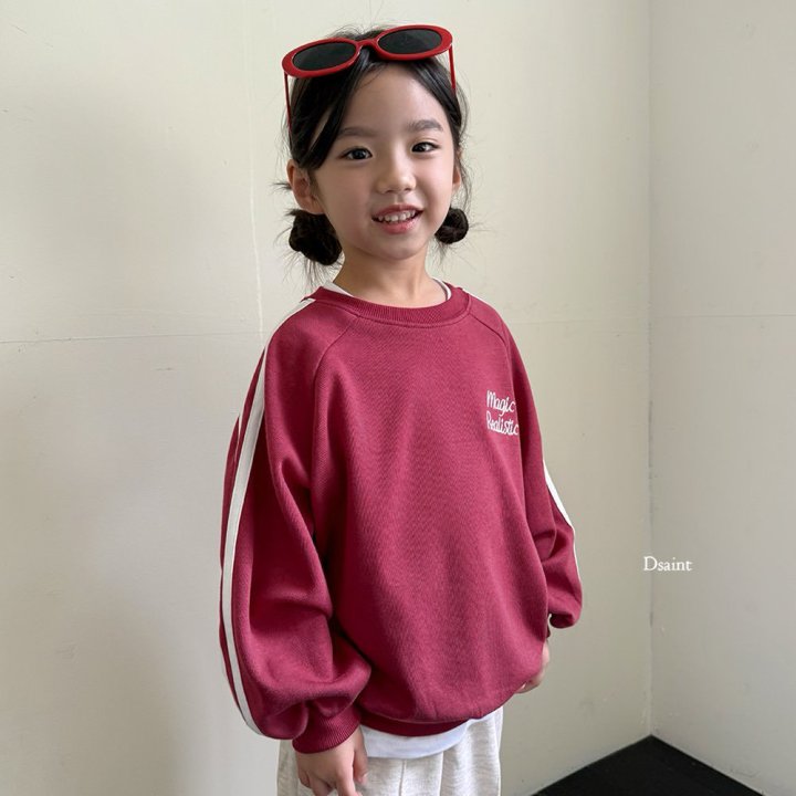 Dsaint - Korean Children Fashion - #kidsstore - Magic Double Line Sweatshirt - 9