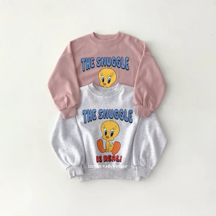 Dsaint - Korean Children Fashion - #kidsstore - Real Tweety Sweatshirt