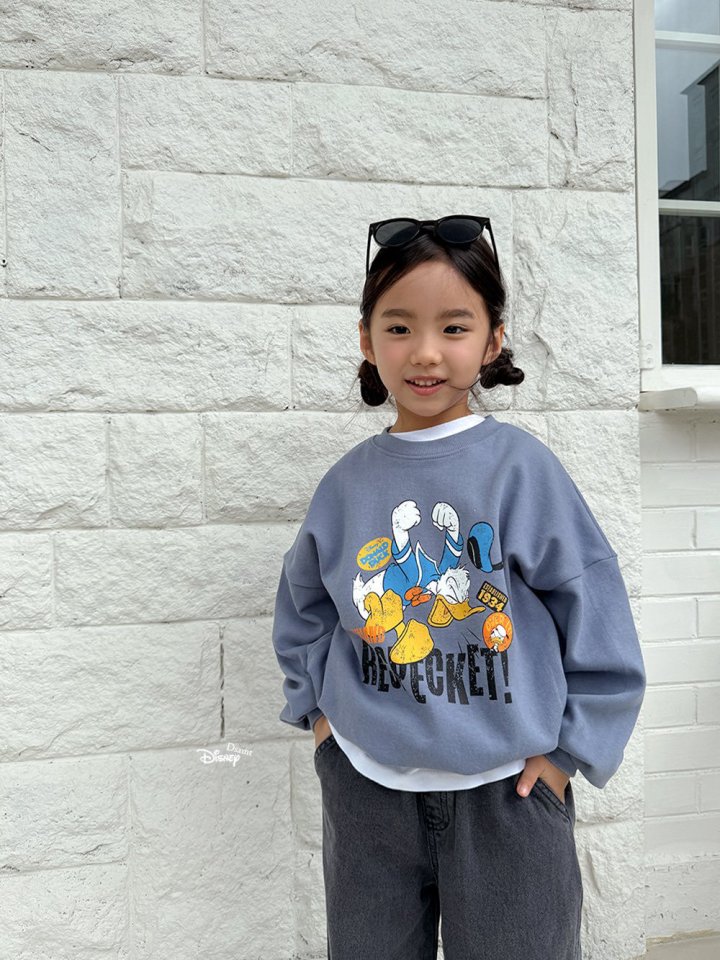 Dsaint - Korean Children Fashion - #kidsstore - Angry Donald Sweatshirt - 10