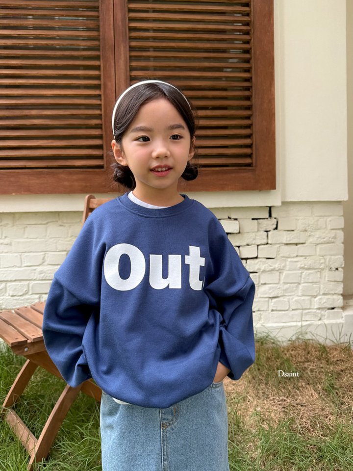 Dsaint - Korean Children Fashion - #kidsstore - OUT Sweatshirt - 11