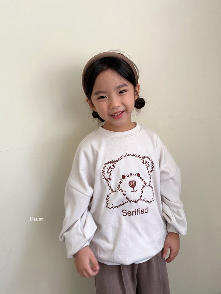 Dsaint - Korean Children Fashion - #kidsstore - Field Bear Sweatshirt - 9