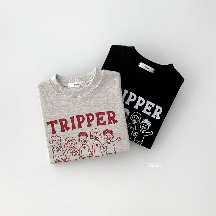 Dsaint - Korean Children Fashion - #kidsshorts - Tree for People Sweatshirt - 4