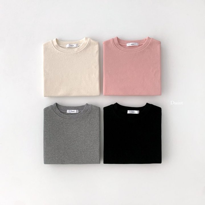 Dsaint - Korean Children Fashion - #kidsstore - Stendy Ribbed Knit Tee - 3
