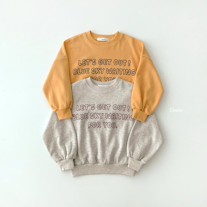 Dsaint - Korean Children Fashion - #kidsstore - Let’s Get Sweatshirt - 2