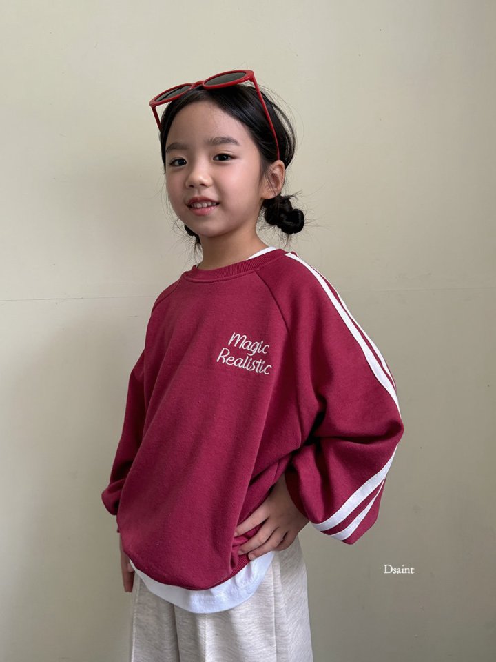 Dsaint - Korean Children Fashion - #kidzfashiontrend - Magic Double Line Sweatshirt - 10