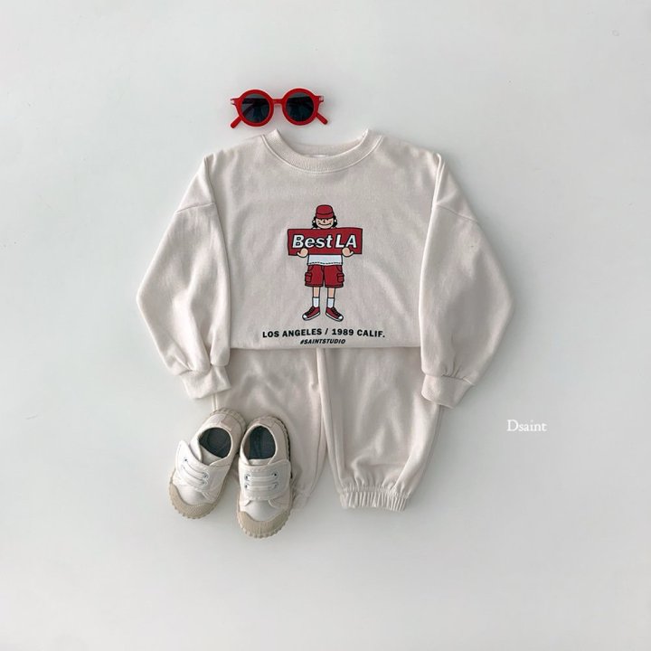 Dsaint - Korean Children Fashion - #kidzfashiontrend - Best LA Set - 8
