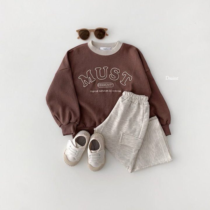 Dsaint - Korean Children Fashion - #kidzfashiontrend - Wide Cargo Pants - 7