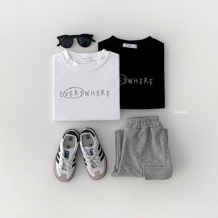 Dsaint - Korean Children Fashion - #kidzfashiontrend - Round Everywhere Tee - 5
