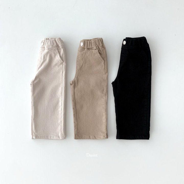 Dsaint - Korean Children Fashion - #kidzfashiontrend - Special Stretch Wide Jeans