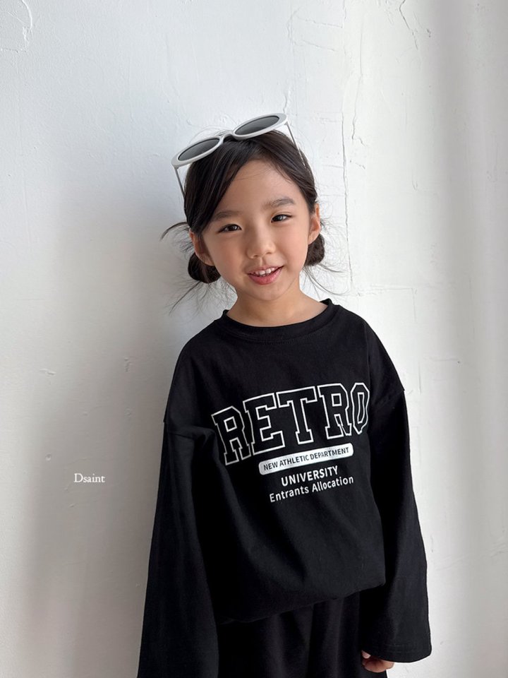 Dsaint - Korean Children Fashion - #kidzfashiontrend - Retro Tee - 12