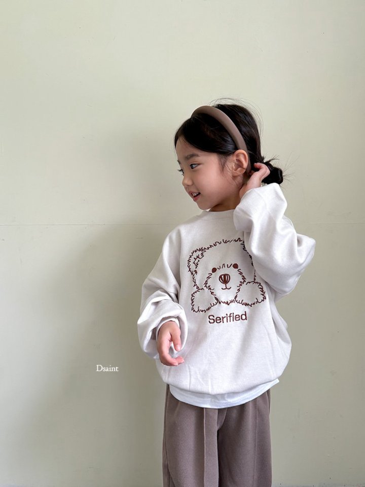 Dsaint - Korean Children Fashion - #kidzfashiontrend - Field Bear Sweatshirt - 10