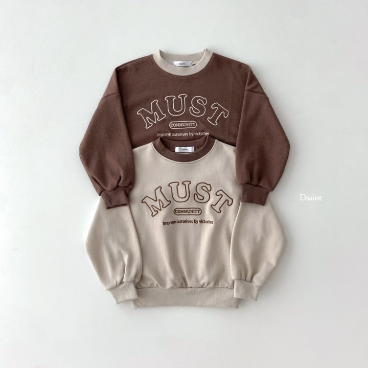 Dsaint - Korean Children Fashion - #kidzfashiontrend - Must Sweatshirt