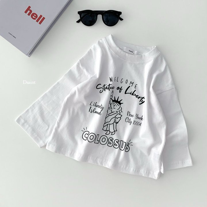 Dsaint - Korean Children Fashion - #kidzfashiontrend - Colo Statue Tee - 6