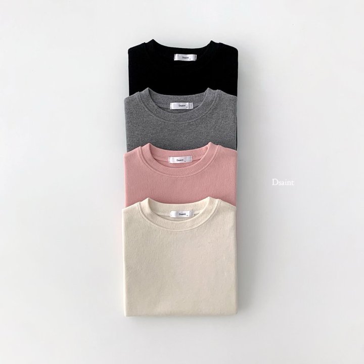 Dsaint - Korean Children Fashion - #kidsstore - Stendy Ribbed Knit Tee - 4