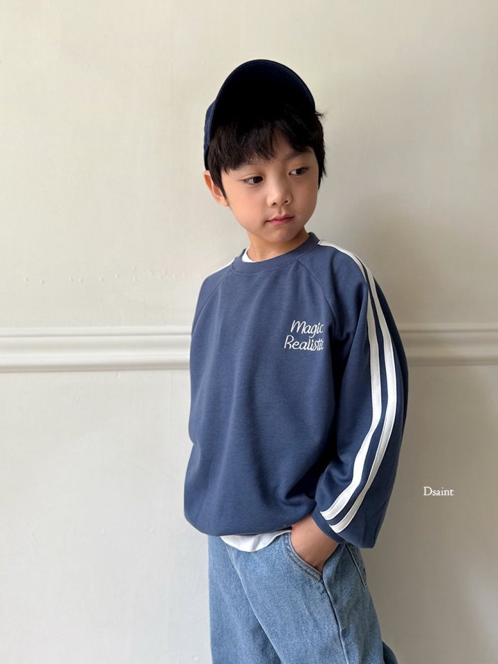 Dsaint - Korean Children Fashion - #littlefashionista - Magic Double Line Sweatshirt - 12