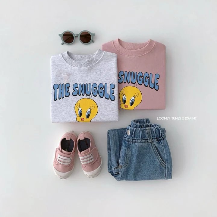Dsaint - Korean Children Fashion - #Kfashion4kids - Real Tweety Sweatshirt - 4
