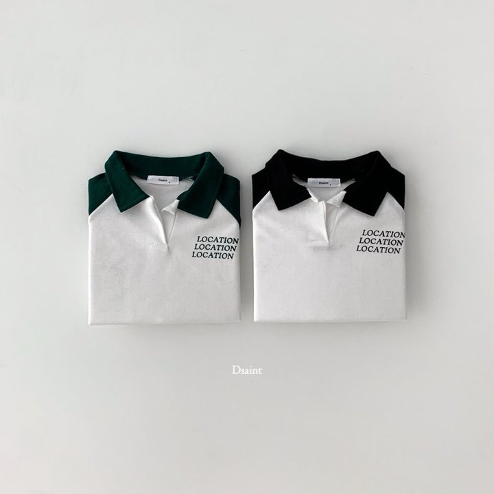 Dsaint - Korean Children Fashion - #littlefashionista - Location Collar Sweatshirt - 3