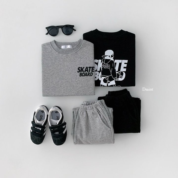 Dsaint - Korean Children Fashion - #littlefashionista - Skateboard Set - 6