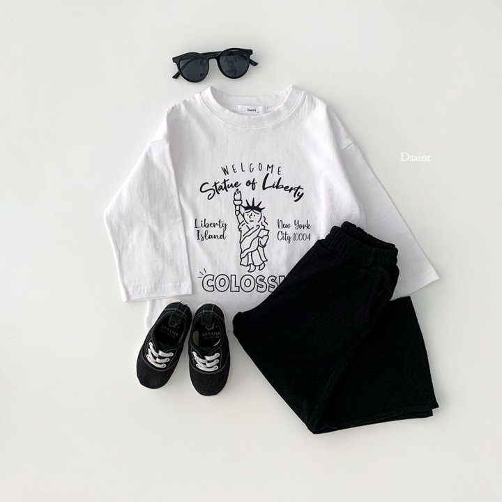 Dsaint - Korean Children Fashion - #littlefashionista - Colo Statue Tee - 8