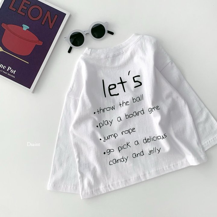 Dsaint - Korean Children Fashion - #littlefashionista - Let’s Overfit Tee - 3
