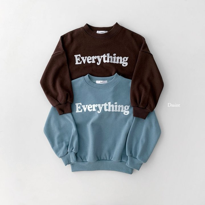 Dsaint - Korean Children Fashion - #magicofchildhood - Everything Sweatshirt
