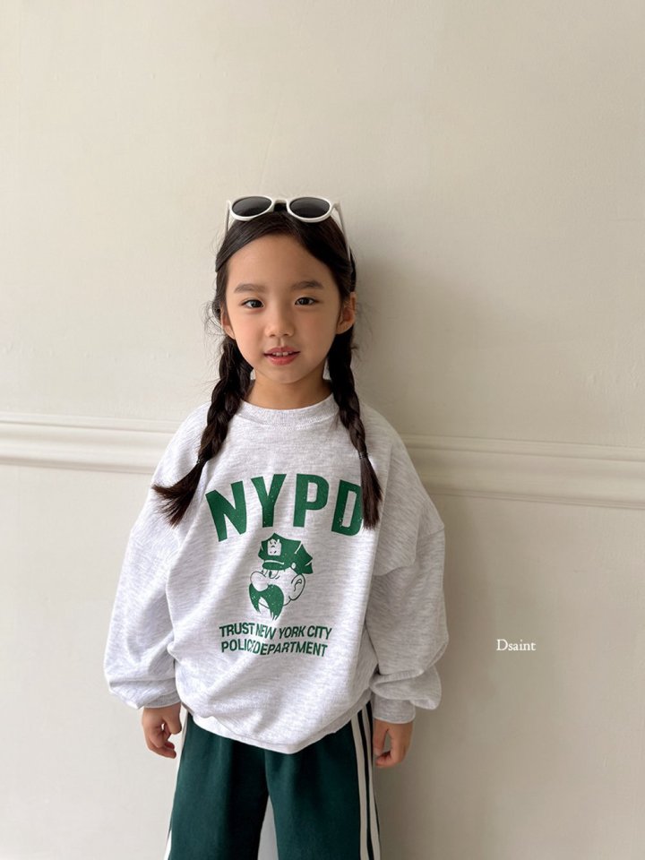 Dsaint - Korean Children Fashion - #magicofchildhood - NYPD Police Sweatshirt - 7