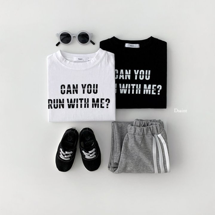Dsaint - Korean Children Fashion - #magicofchildhood - Can You Run Tee - 6