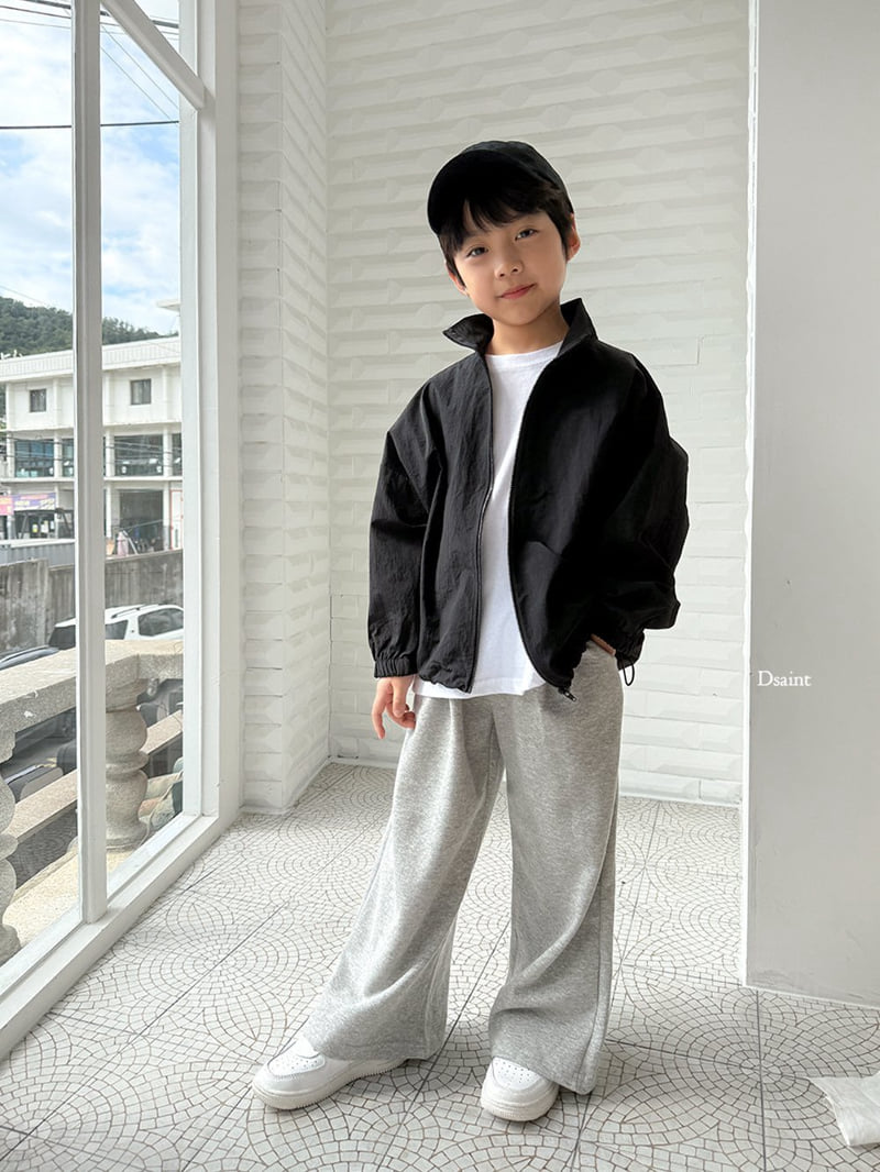 Dsaint - Korean Children Fashion - #magicofchildhood - Good Pick Windbreaker (Black) - 11