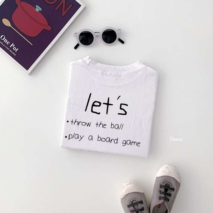 Dsaint - Korean Children Fashion - #littlefashionista - Let’s Overfit Tee - 4