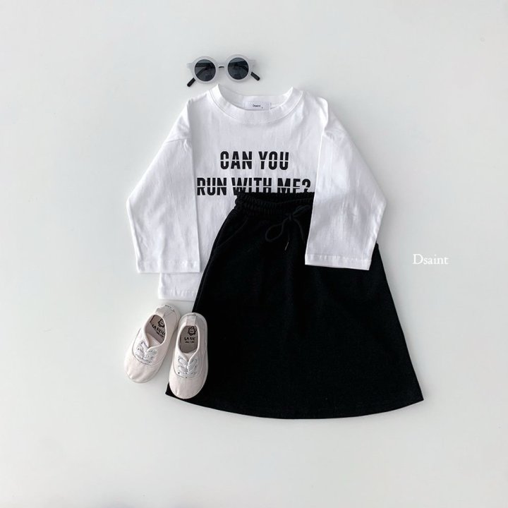 Dsaint - Korean Children Fashion - #minifashionista - Can You Run Tee - 7