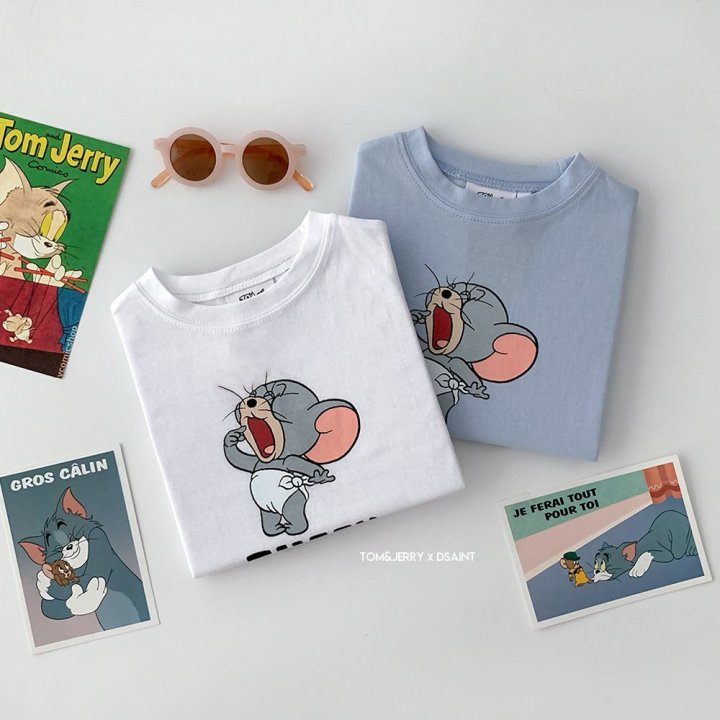 Dsaint - Korean Children Fashion - #minifashionista - Tuffy Jerry Tee - 3